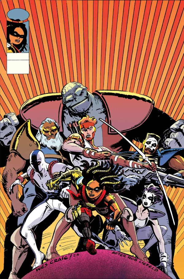 COLOSSAL KAYA (ONE SHOT) CVR B WES CRAIG YOUNGBLOOD TEAM UP VAR