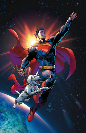 SUPERMAN UNLIMITED #1 CVR G JIM LEE SUPERMAN MOVIE CARD STOCK VAR