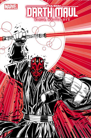 STAR WARS: DARTH MAUL - BLACK  WHITE & RED #4 WALT SIMONSON VARIANT