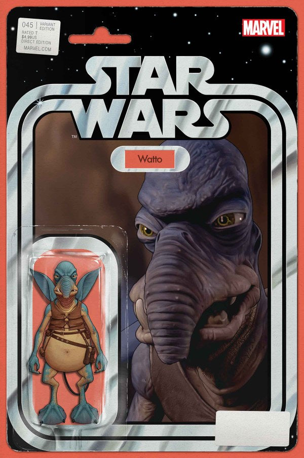 STAR WARS #45 JOHN TYLER CHRISTOPHER ACTION FIGURE VARIANT