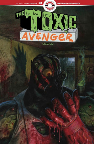 TOXIC AVENGER COMICS #1 CVR A FRED HARPER (MR)