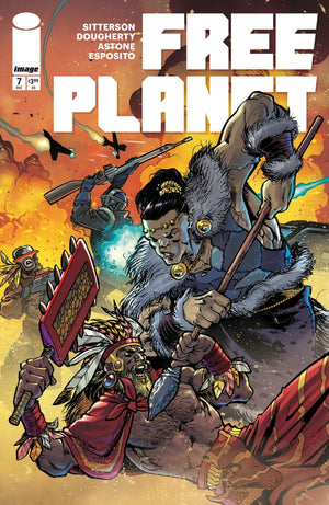 FREE PLANET #7 CVR B ILIAS KYRIAZIS & VITTORIO ASTONE VAR
