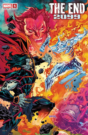 THE END 2099 #5 KEN LASHLEY BATTLE VARIANT