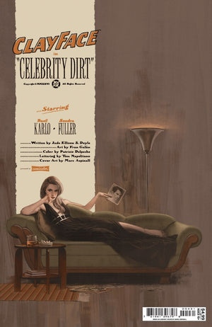 CLAYFACE: CELEBRITY DIRT #4 (OF 6) CVR C MARC ASPINALL CARD STOCK VAR