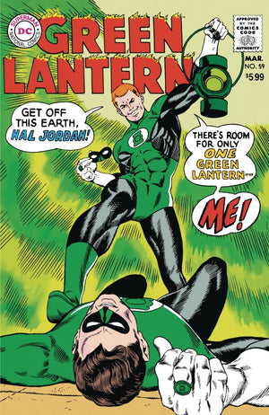  GREEN LANTERN #59 FACSIMILE EDITION CVR B GIL KANE & MURPHY ANDERSON FOIL VAR 