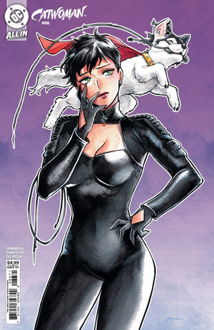 CATWOMAN #86 (2026) CVR F SAOWEE APRIL DROOLS CARD STOCK VAR
