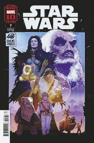 STAR WARS #7 (2025) E.M. GIST BATTLE FOR ENDOR 40TH ANNIVERSARY VARIANT