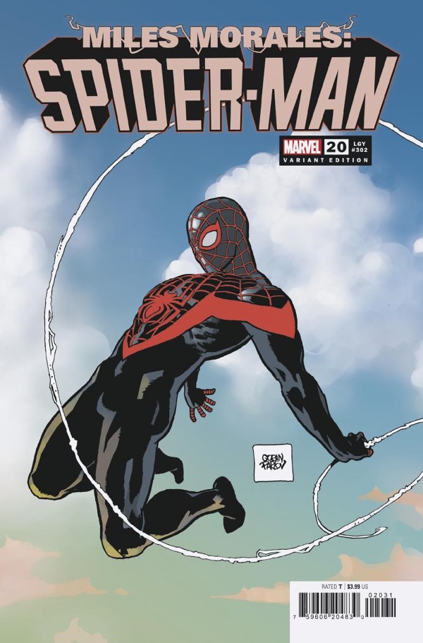 MILES MORALES: SPIDER-MAN #20 (2024) GORAN PARLOV VARIANT