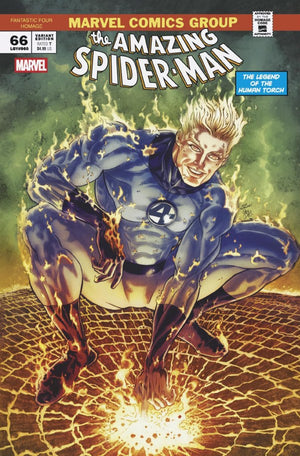 AMAZING SPIDER-MAN #66 (2025) PACO DIAZ FANTASTIC FOUR HOMAGE VARIANT