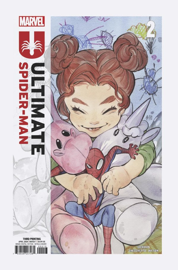 ULTIMATE SPIDER-MAN #2 (2024) PEACH MOMOKO 3RD PRINTING VARIANT