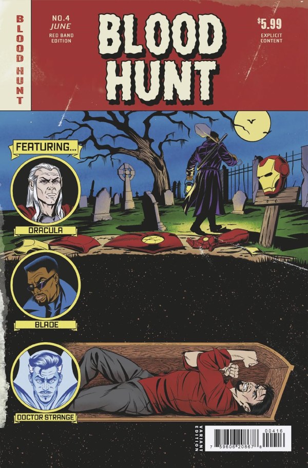 BLOOD HUNT: RED BAND #4 [BH] BETSY COLA BLOODY HOMAGE VARIANT [BH]