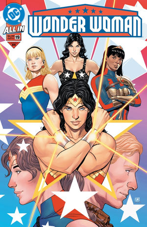 WONDER WOMAN #19 (2025) CVR A DANIEL SAMPERE WRAPAROUND