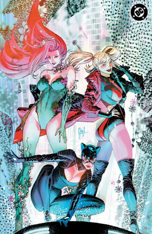  GOTHAM CITY SIRENS UNCOVERED #1 (ONE SHOT) CVR D GUILLEM MARCH FOIL VAR 