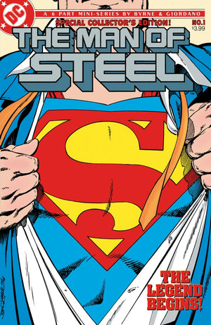 MAN OF STEEL #1 FACSIMILE EDITION CVR A JOHN BYRNE