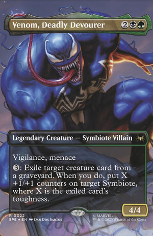 VENOM #258 (2026) DAN DOS SANTOS MAGIC: THE GATHERING VARIANT