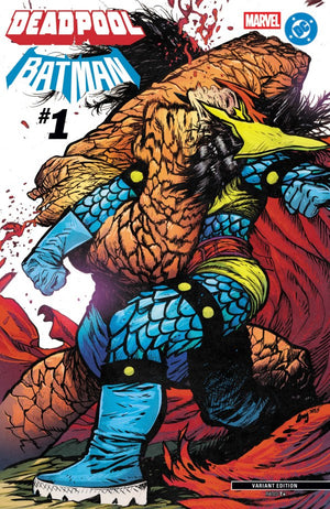 MARVEL/DC: DEADPOOL/BATMAN #1 DANIEL WARREN JOHNSON VARIANT