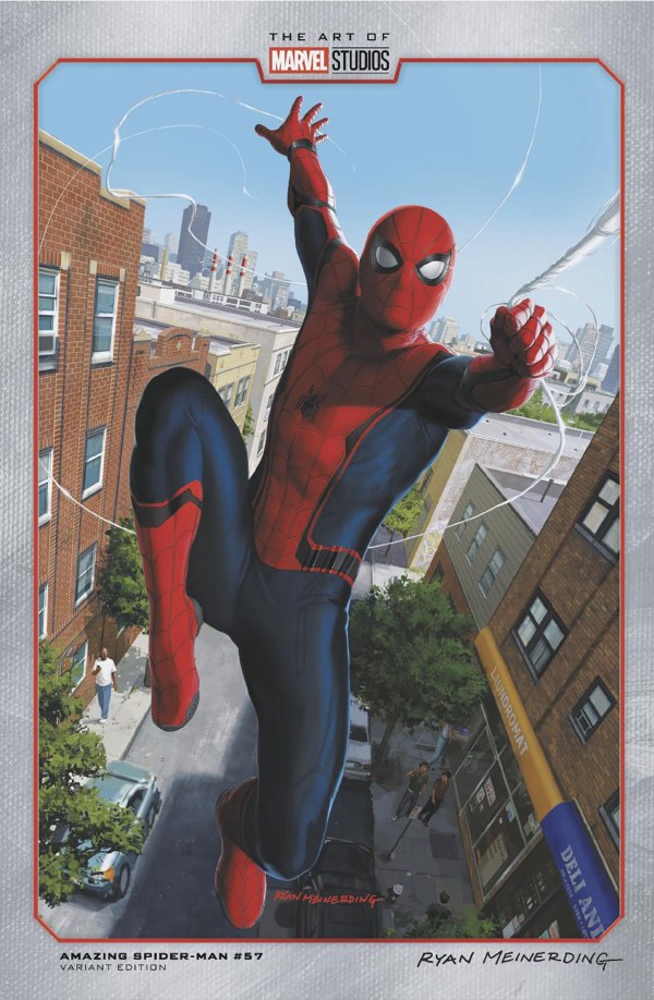 AMAZING SPIDER-MAN #57 (2024) RYAN MEINERDING MARVEL STUDIOS VARIANT