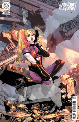 HARLEY QUINN #55 (2025) CVR C MAHMUD ASRAR CARD STOCK VAR
