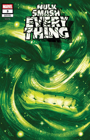 HULK: SMASH EVERYTHING #3 MIKE DEL MUNDO INC 1:25 VARIANT