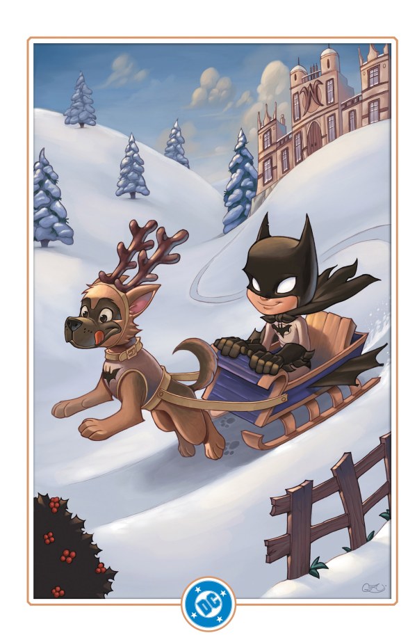 BATMAN #155 (2024) CVR G CHRISSIE ZULLO DC WINTER WONDERLAND CARD STOCK VAR