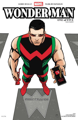 WONDER MAN #1 (2026) MARK BUCKINGHAM INC 1:25 VARIANT