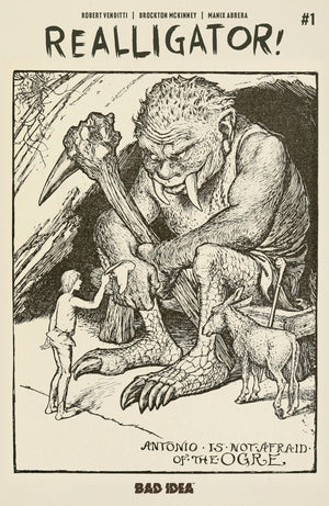 REALLIGATOR #1 (ONE SHOT) CVR E HENRY JUSTICE FORD OLD MASTERS VAR