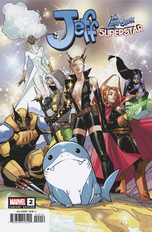 JEFF THE LAND SHARK: SUPERSTAR #2 MATTEO LOLLI INC 1:25 VARIANT