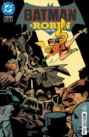 BATMAN AND ROBIN YEAR ONE #1 (OF 12) CVR A CHRIS SAMNEE