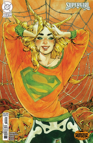 SUPERGIRL #5 CVR D CHUMA HILL PUMPKIN SPICY CARD STOCK VAR