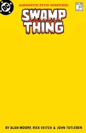 SAGA OF THE SWAMP THING #37 FACSIMILE EDITION CVR E BLANK CARD STOCK VAR (MR)