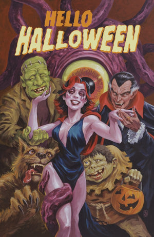Hello Halloween #2 C Variant (Full Art  Andrade)