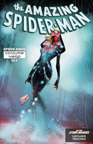 AMAZING SPIDER-MAN #32 (2026) LUCIANO VECCHIO HELLFIRE COSTUME SWAP VARIANT