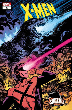X-MEN #4 (2024) CHRIS SAMNEE GODZILLA VARIANT