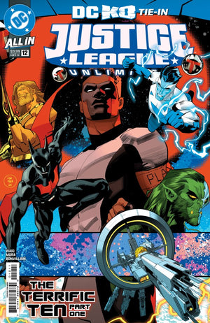 JUSTICE LEAGUE UNLIMITED #12 CVR A DAN MORA (DC K.O.)