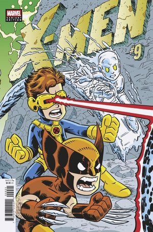 X-MEN #9 (2024) CHRIS GIARRUSSO CROSSOVER CONNECTING VARIANT [ROG]