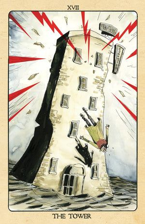 Minor Arcana #17 D 1:10 INCV Tarot Variant (Dressed  Lemire)