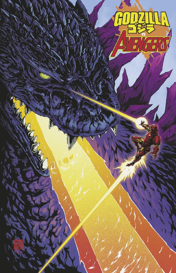 GODZILLA VS. AVENGERS #1 TAKASHI OKAZAKI ***FOIL VARIANT