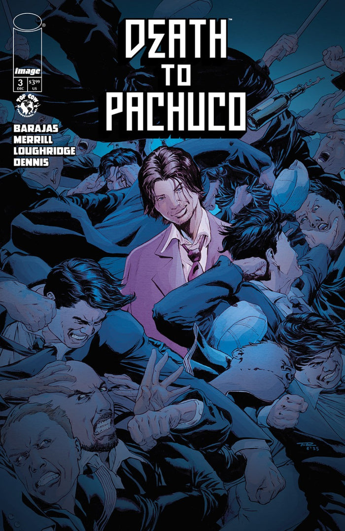 DEATH TO PACHUCO #3 (OF 5) CVR B TONY PARKER & LEE LOUGHRIDGE VAR (MR)