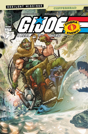 GI JOE A REAL AMERICAN HERO SSSILENT MISSIONS COPPERHEAD #1 (ONE SHOT) CVR A HOWARD PORTER & ROMULO FAJARDO JR