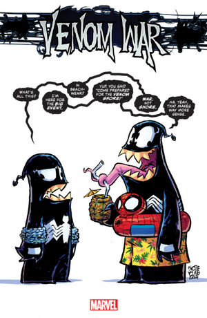 VENOM WAR #1 SKOTTIE YOUNG VARIANT [VW]