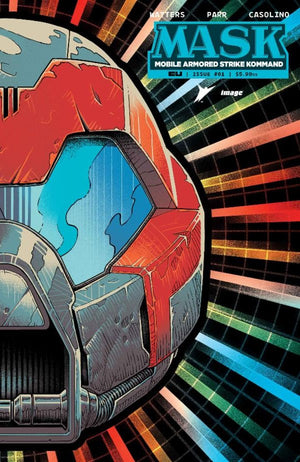 M.A.S.K. #1 (2026) CVR P PYE PARR & LUKE PREECE & ANDRES JUAREZ DIE CUT FOIL M.A.S.K. VAR