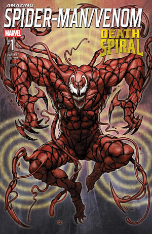 AMAZING SPIDER-MAN/VENOM: DEATH SPIRAL #1 STONEHOUSE CARNAGE VARIANT [DS]