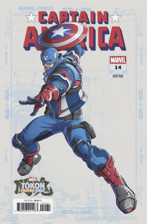 CAPTAIN AMERICA #14 (2026) MARVEL TOKON: FIGHTING SOULS VARIANT [ARM]