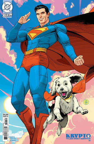 KRYPTO THE LAST DOG OF KRYPTON #1 (OF 5) CVR C DAN MORA SUPERMAN MOVIE CARD STOCK VAR