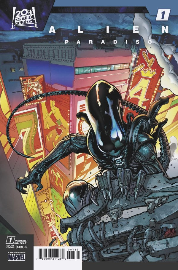 ALIEN: PARADISO #1 ANDREI BRESSAN VARIANT