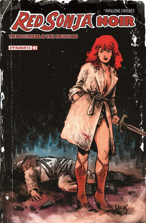 RED SONJA NOIR THE PLUNDER AND THE PRINCESS #1 (ONE SHOT) CVR B ROBERT HACK VAR