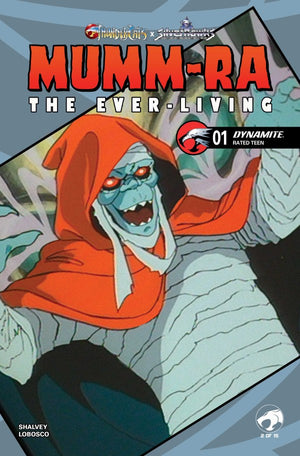 MUMM-RA THE EVERLIVING #1 CVR E ANIMATION ART VAR