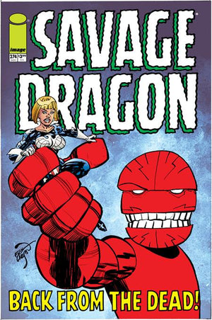 SAVAGE DRAGON #274 CVR C ERIK LARSEN BLUE VAR (MR)