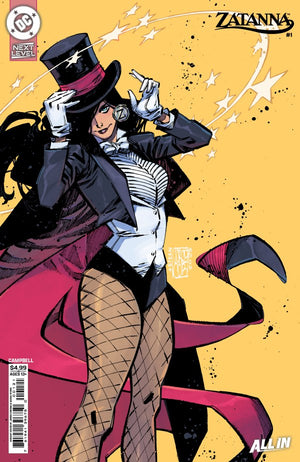 ZATANNA (2026) #1 CVR D JORGE CORONA NEXT LEVEL CARD STOCK VAR