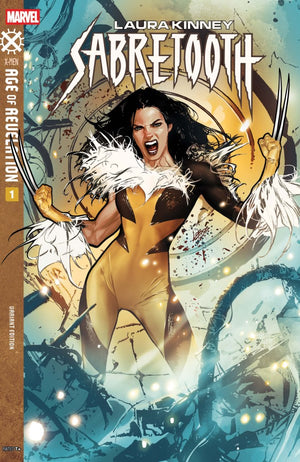 LAURA KINNEY: SABRETOOTH #1 PABLO VILLALOBOS VARIANT [AOR]